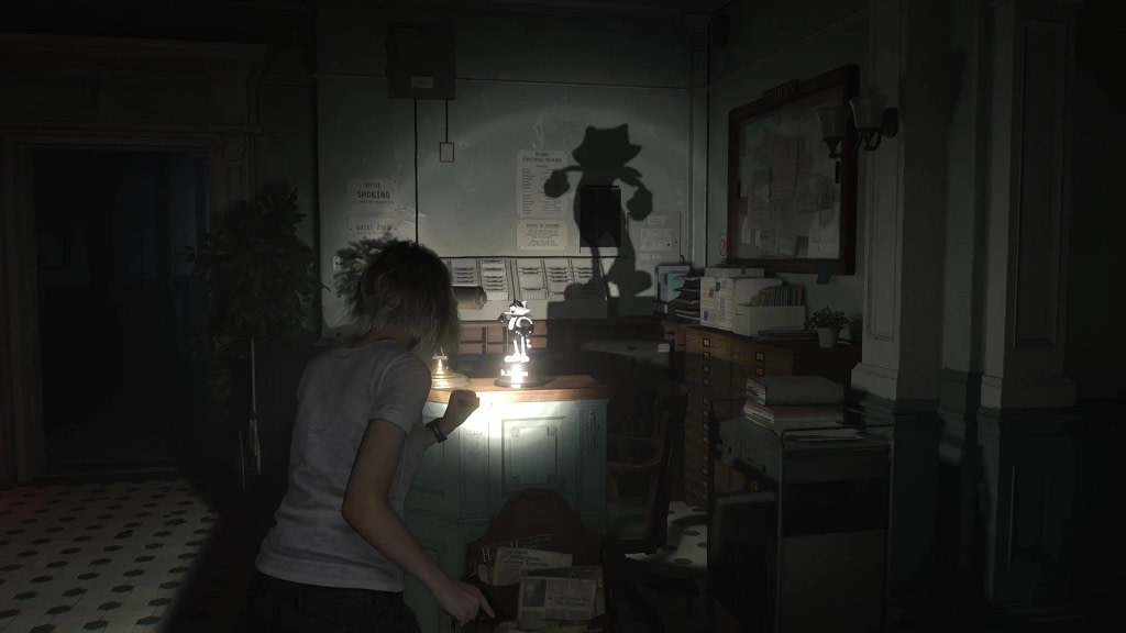 Grace découvre un collectible