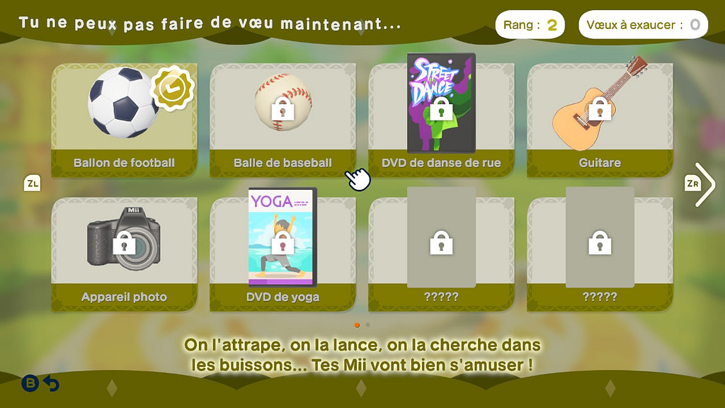 Tomodachi Life : Une vie de rêve - Récompenses de bonheur