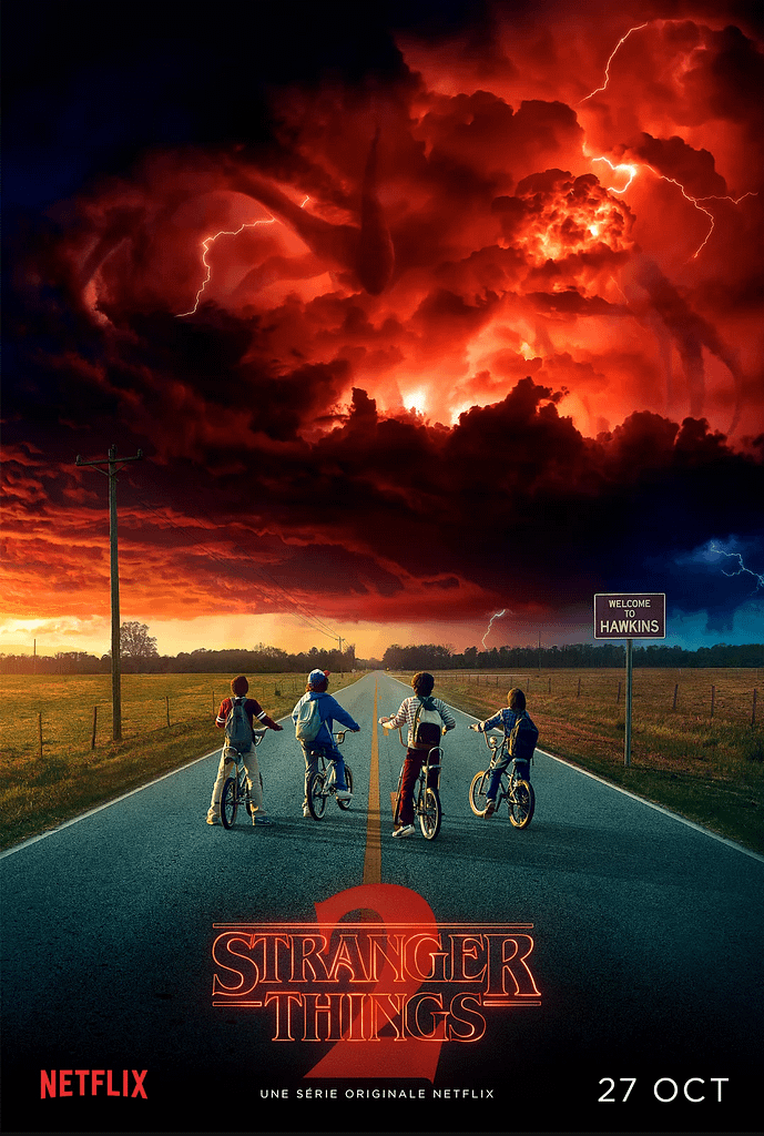 Affiche Stranger Things 2 Affiche Stranger Things 2